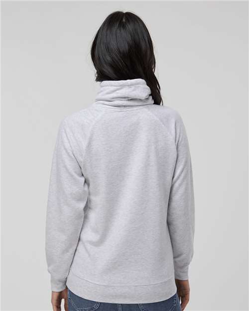 J. America Women’s Relay Cowl Neck Sweatshirt thumbnail 5