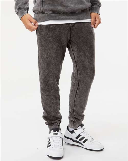 Independent Trading Co. Unisex Mineral Wash Fleece Sweatpants thumbnail 2
