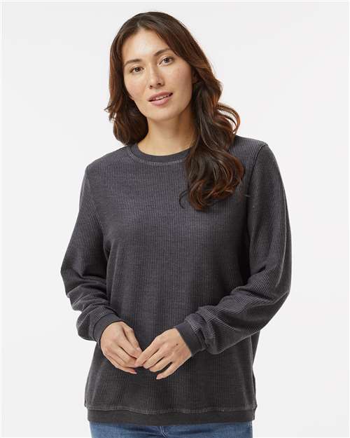 Boxercraft Unisex Corded Crewneck Sweatshirt thumbnail 2