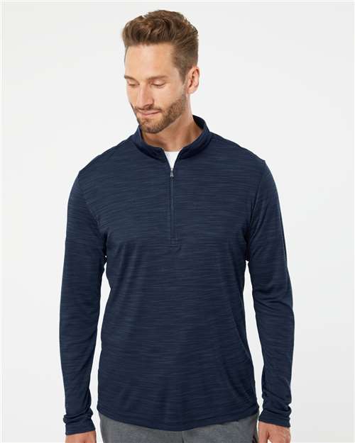 Adidas Men's Lightweight Mélange Quarter-Zip Pullover thumbnail 2