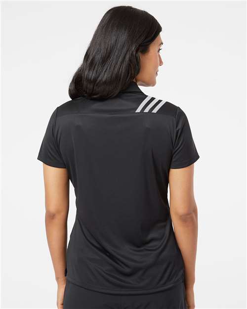 Adidas Women's 3-Stripes Shoulder Polo thumbnail 5