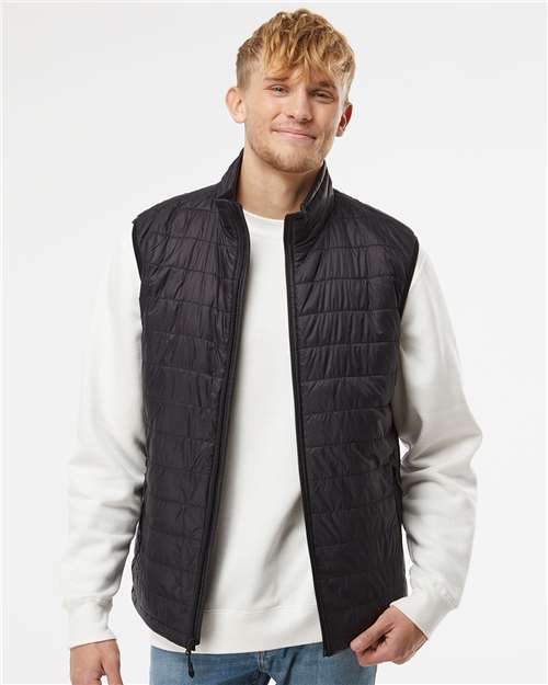 Independent Trading Co. Men's Puffer Vest thumbnail 2