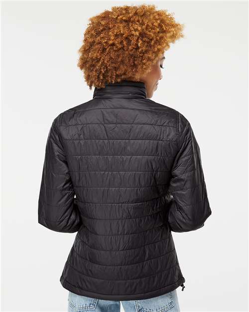 Independent Trading Co. Women's Puffer Jacket thumbnail 5