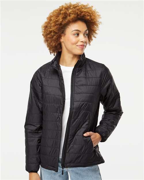 Independent Trading Co. Women's Puffer Jacket thumbnail 2