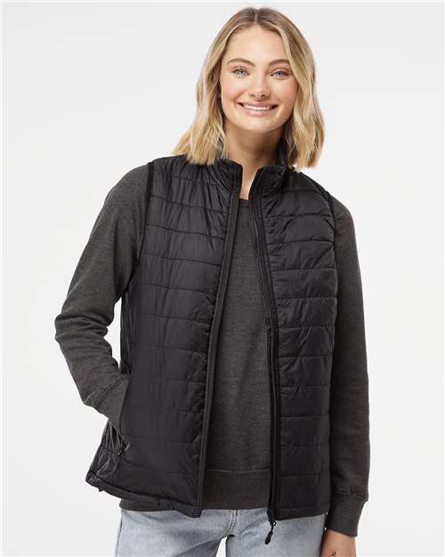 Independent Trading Co. Women's Puffer Vest thumbnail 2