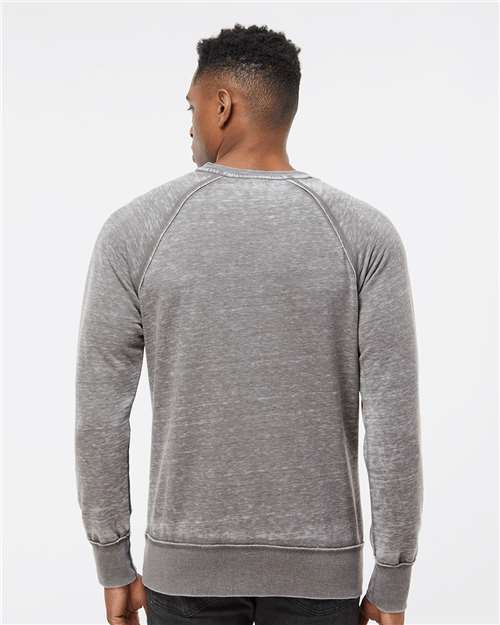 J. America Men's Vintage Zen Fleece Crewneck Sweatshirt thumbnail 5