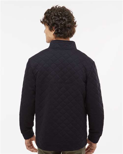 J. America Men's Quilted Half-Snap Pullover thumbnail 5