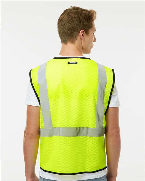 Kishigo Unisex Hook-and-Loop Mesh Vest thumbnail 5