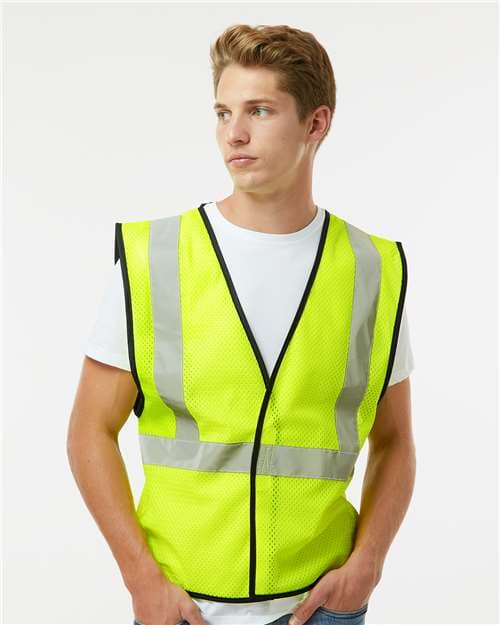 Kishigo Unisex Hook-and-Loop Mesh Vest thumbnail 2