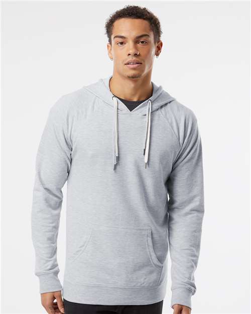 Independent Trading Co. Unisex Icon Lightweight Loopback Terry Hooded Sweatshirt thumbnail 2
