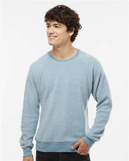 J. America Unisex Flip Side Fleece Crewneck Sweatshirt thumbnail 2
