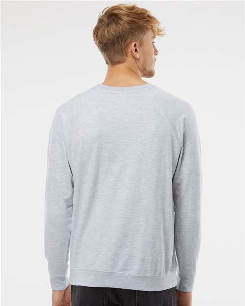 Independent Trading Co. Unisex Icon Lightweight Loopback Terry Crewneck Sweatshirt thumbnail 5