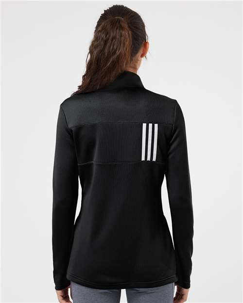Adidas Women's 3-Stripes Double Knit Full-Zip Jacket thumbnail 5