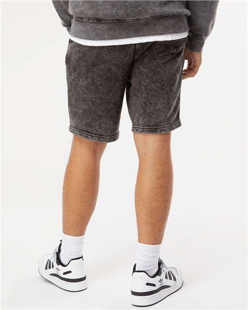 Independent Trading Co. Unisex Mineral Wash Fleece Shorts thumbnail 5