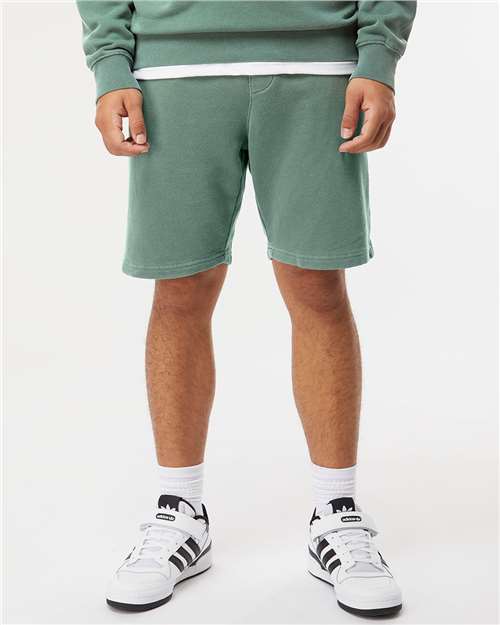 Independent Trading Co. Unisex Pigment-Dyed Fleece Shorts thumbnail 2