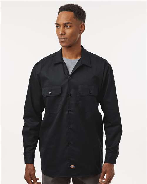 Dickies Men's Long Sleeve Work Shirt thumbnail 2
