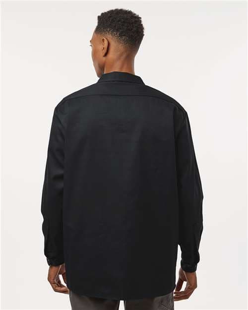 Dickies Men's Tall Long Sleeve Work Shirt thumbnail 5