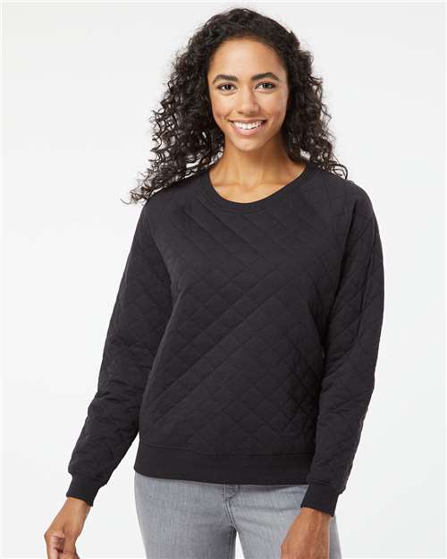 Boxercraft Women's Quilted Crewneck Pullover thumbnail 2