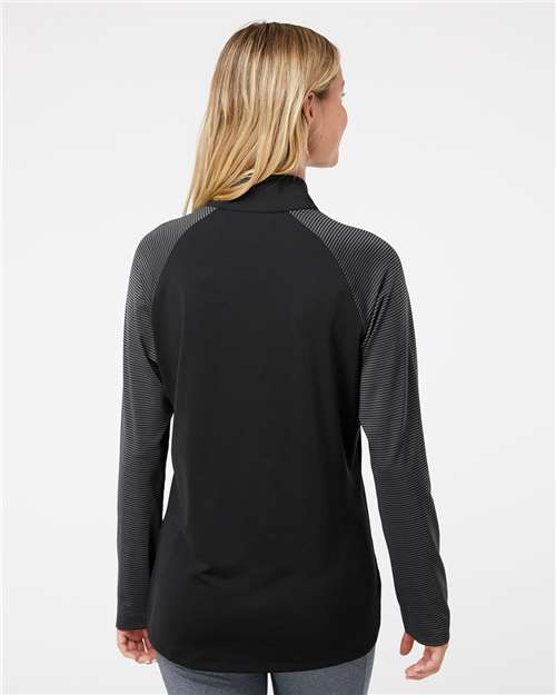 Adidas Women's Ultimate365 Lightweight Raglan Quarter-Zip Pullover thumbnail 5