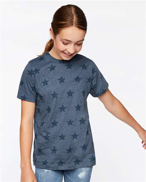 Code Five Youth Star Print Tee thumbnail 2