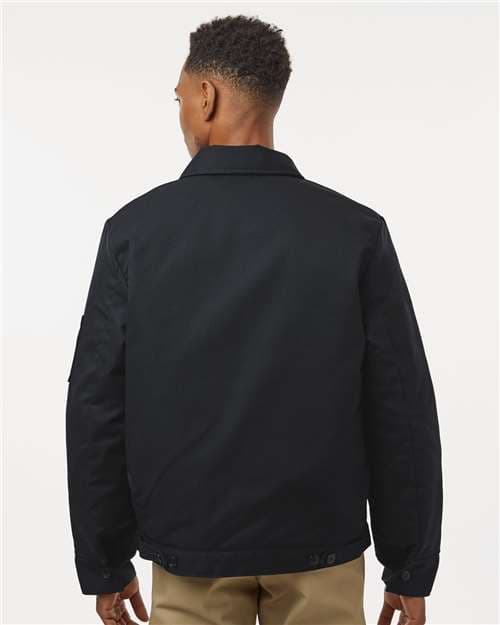 Dickies Unisex Tall Insulated Industrial Eisenhower Jacket - Tall Sizes thumbnail 5