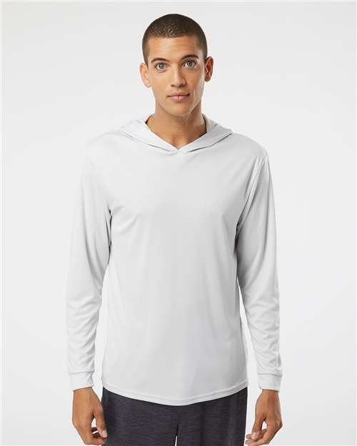 Paragon Unisex Bahama Performance Hooded Long Sleeve T-Shirt thumbnail 2