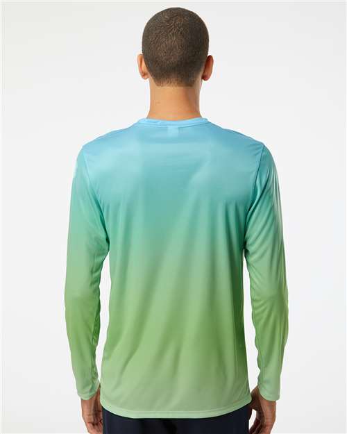 Paragon Unisex Barbados Performance Pin Dot Long Sleeve T-Shirt thumbnail 5