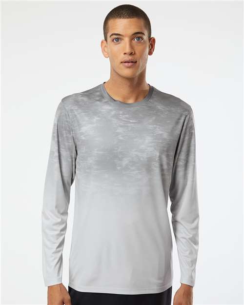 Paragon Unisex Montauk Oceanic Fade Performance Long Sleeve T-Shirt thumbnail 2