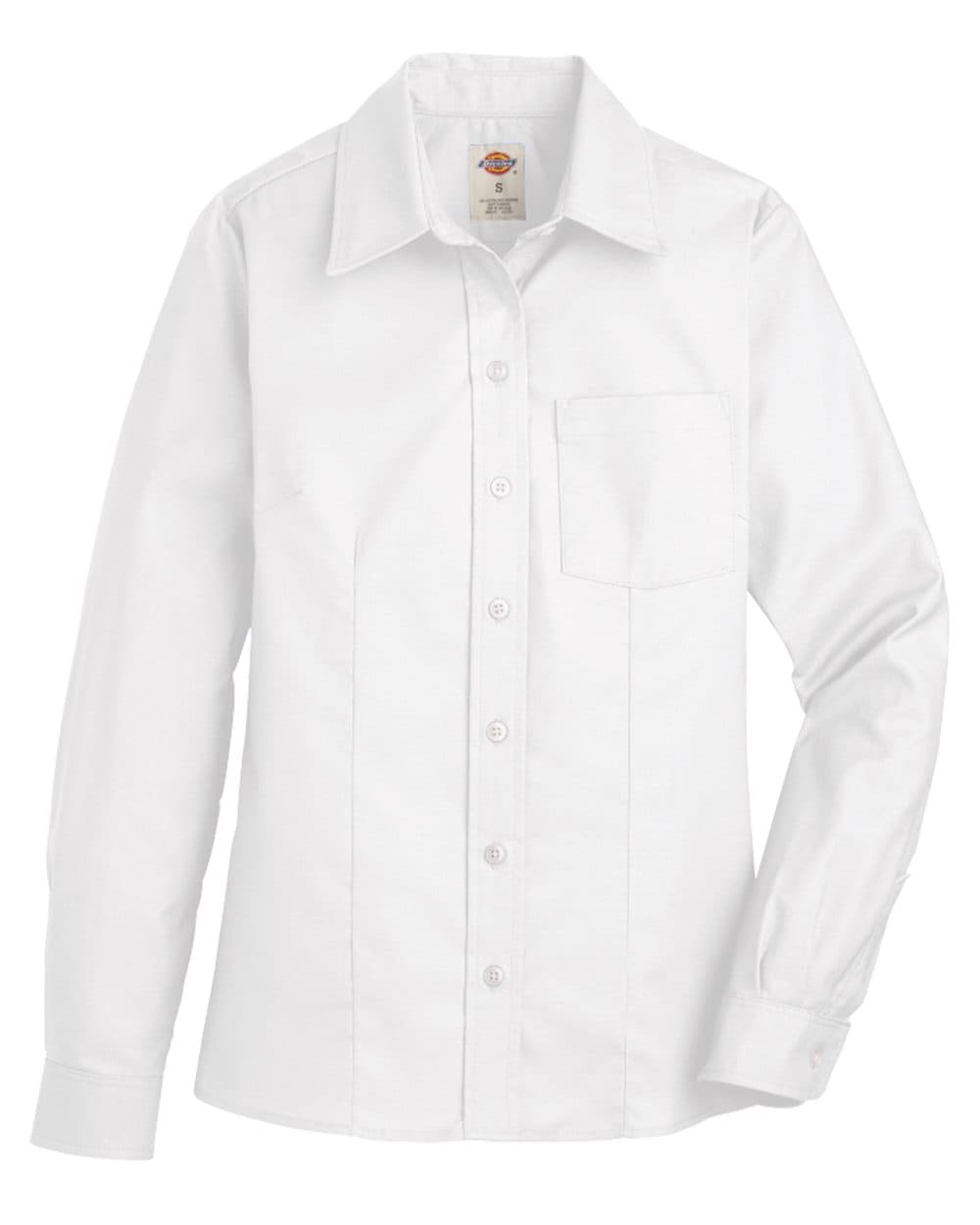 Dickies Women's Oxford Long Sleeve Shirt - Image 1