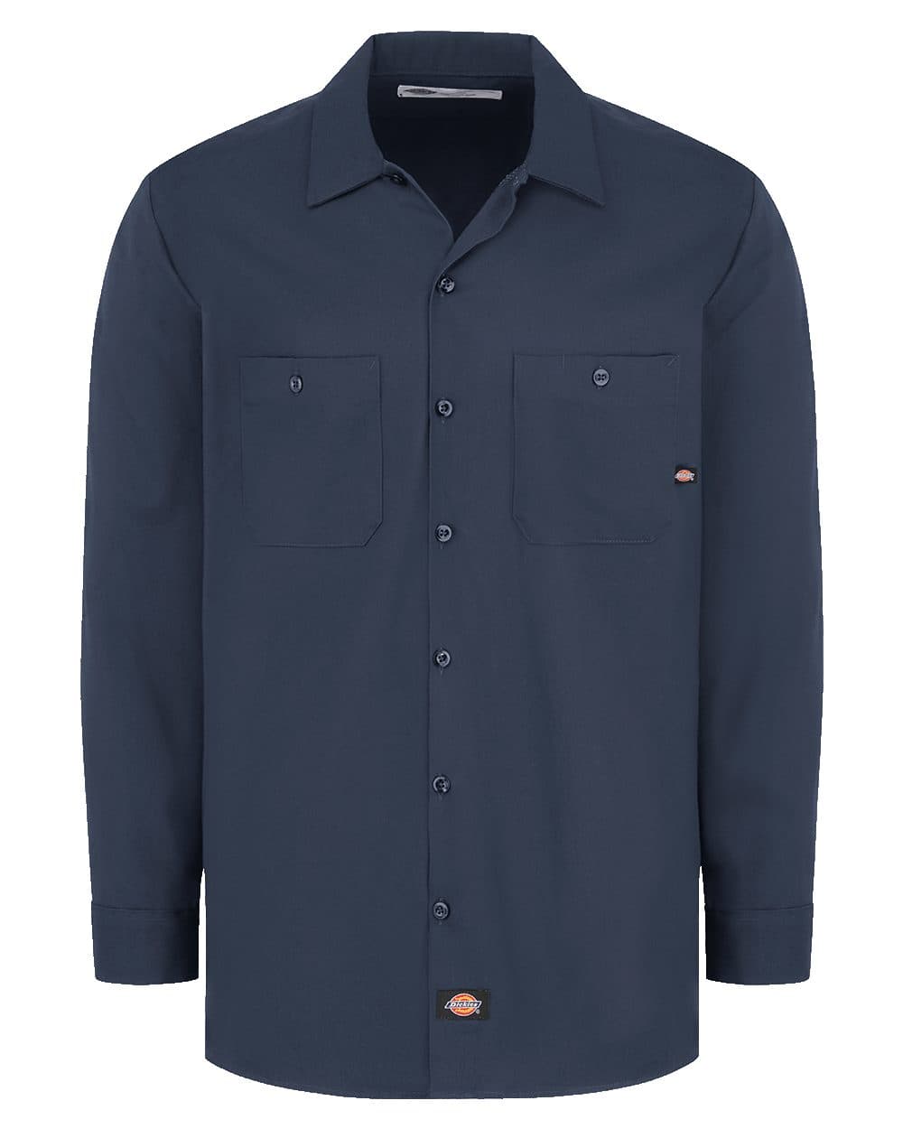 Dickies Men's Industrial Cotton Long Sleeve Work Shirt - Image 1