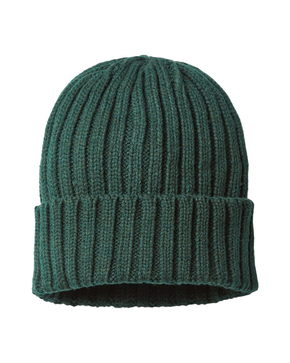 Atlantis Headwear Sustainable Cable Knit Cuffed Beanie - Image 1