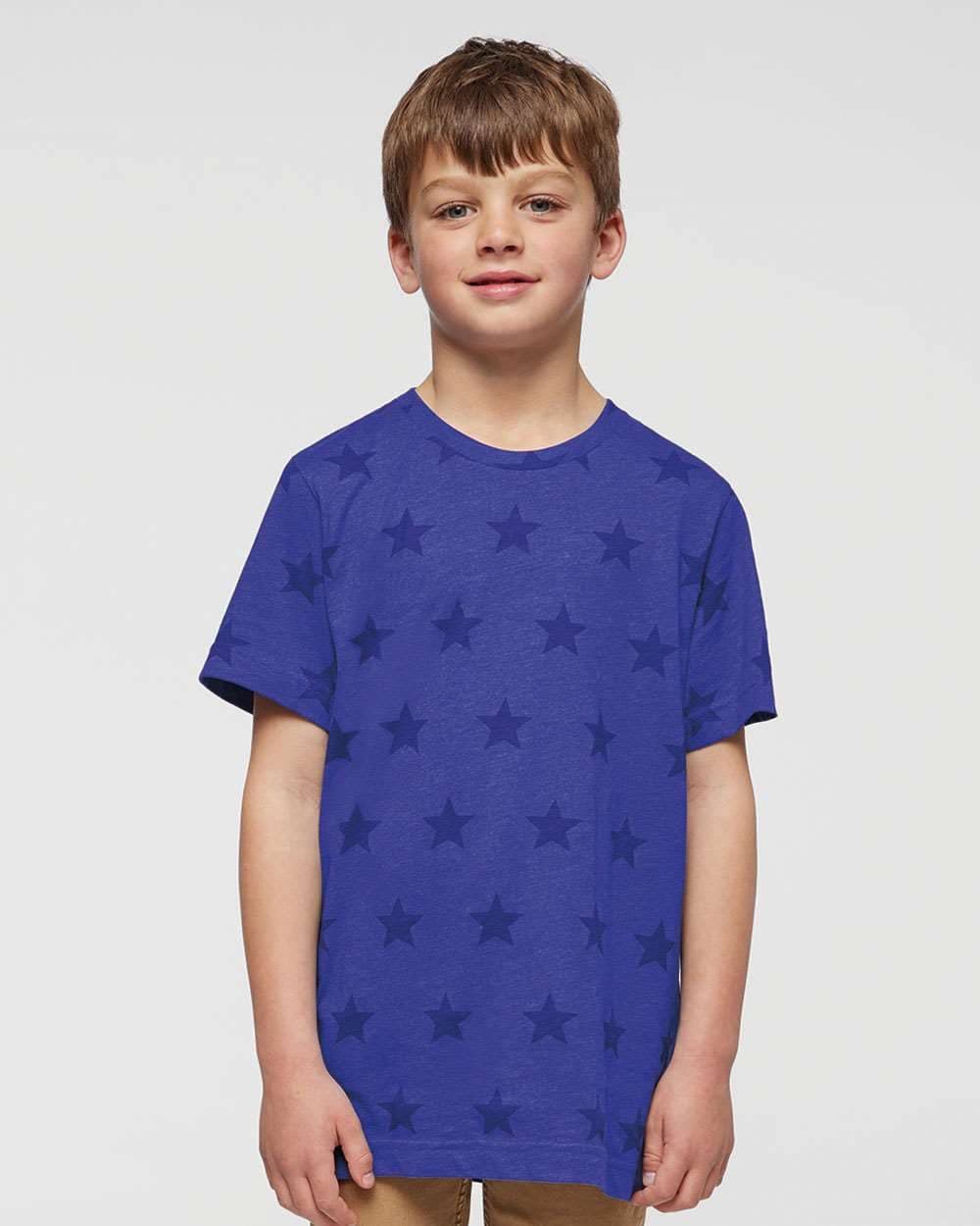 Code Five Youth Star Print Tee - Image 1