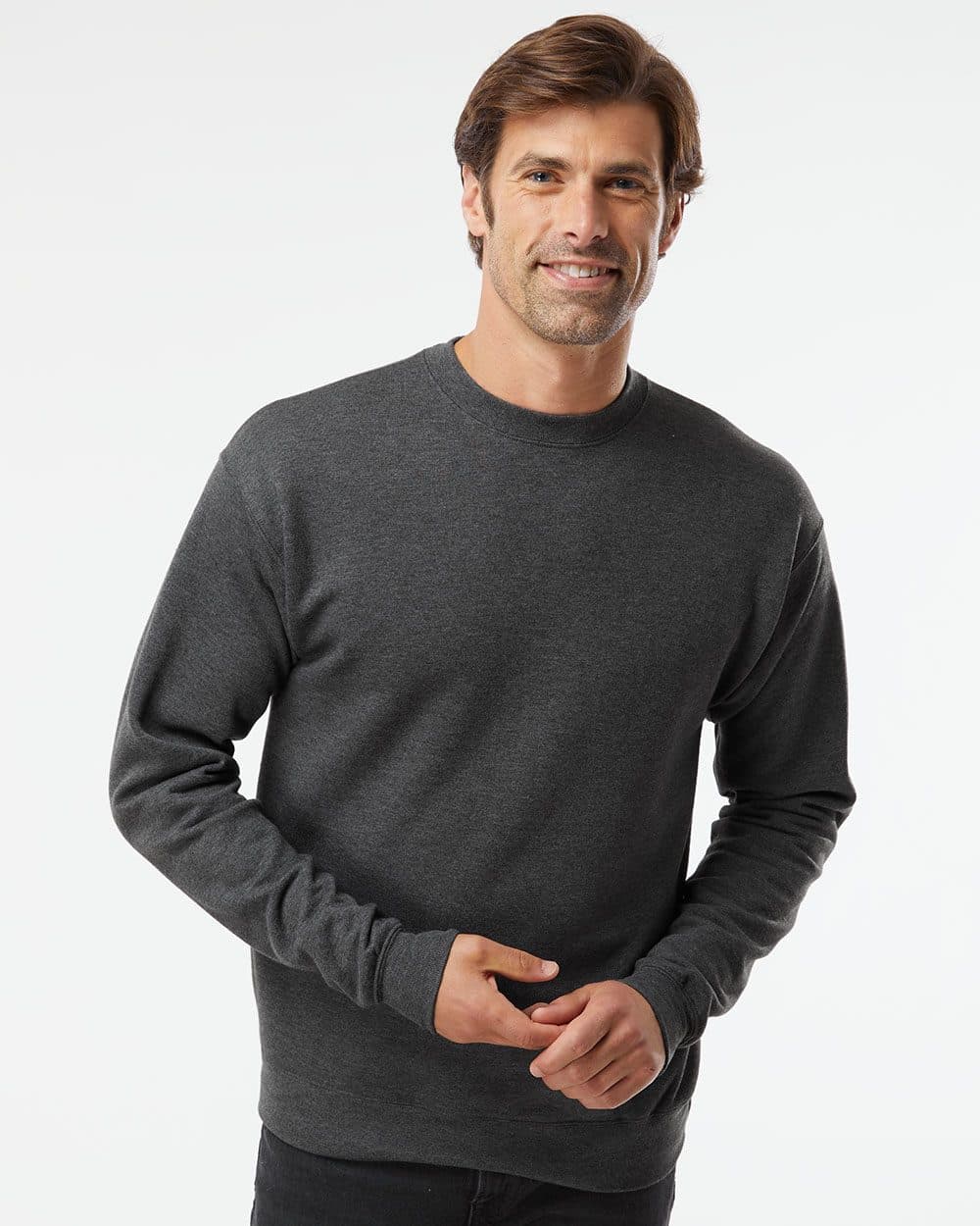 Hanes Unisex Perfect Sweats Crewneck Sweatshirt - Image 1