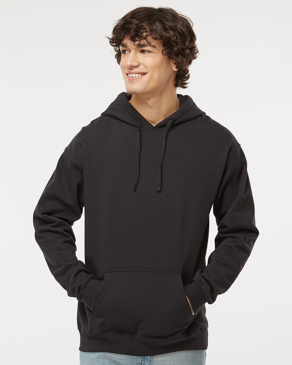 Hanes Unisex Perfect Sweats Hooded Sweatshirt - Image 1