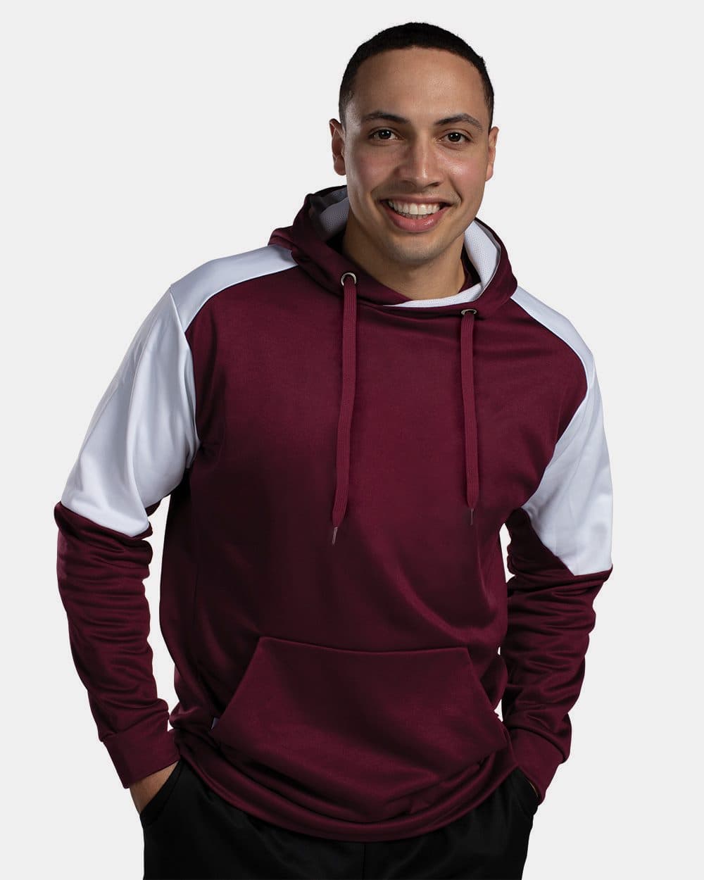 Holloway Unisex Blue Chip Hooded Sweatshirt - Image 1