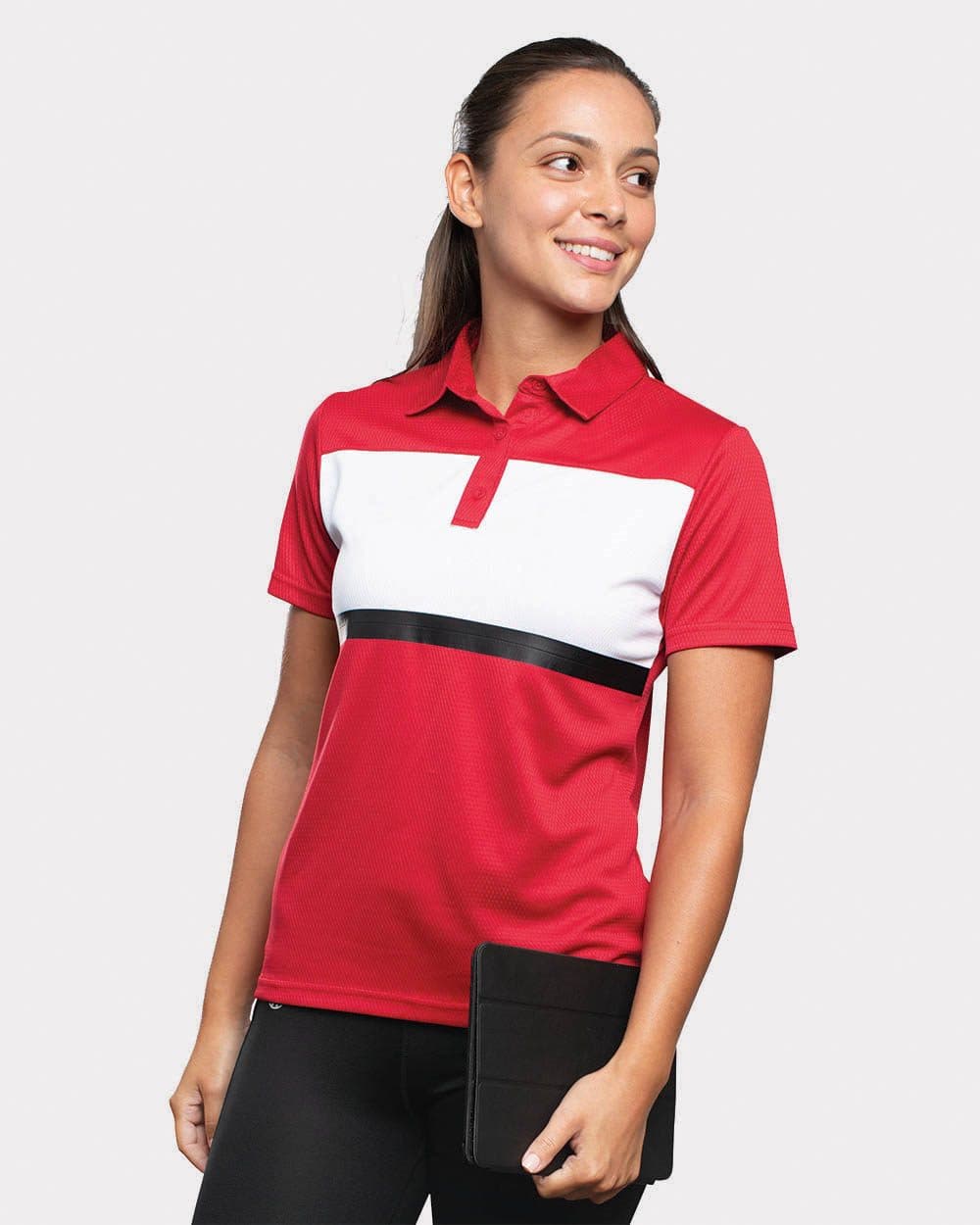 Holloway Women's Prism Bold Polo - Image 1