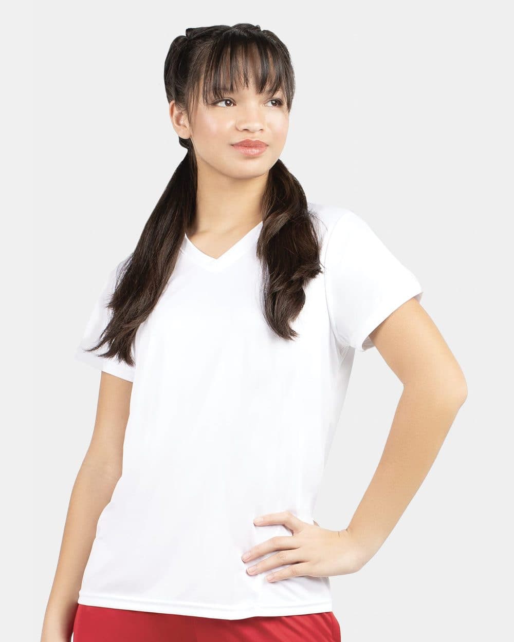 Holloway Women's Momentum V-Neck T-Shirt - Image 1