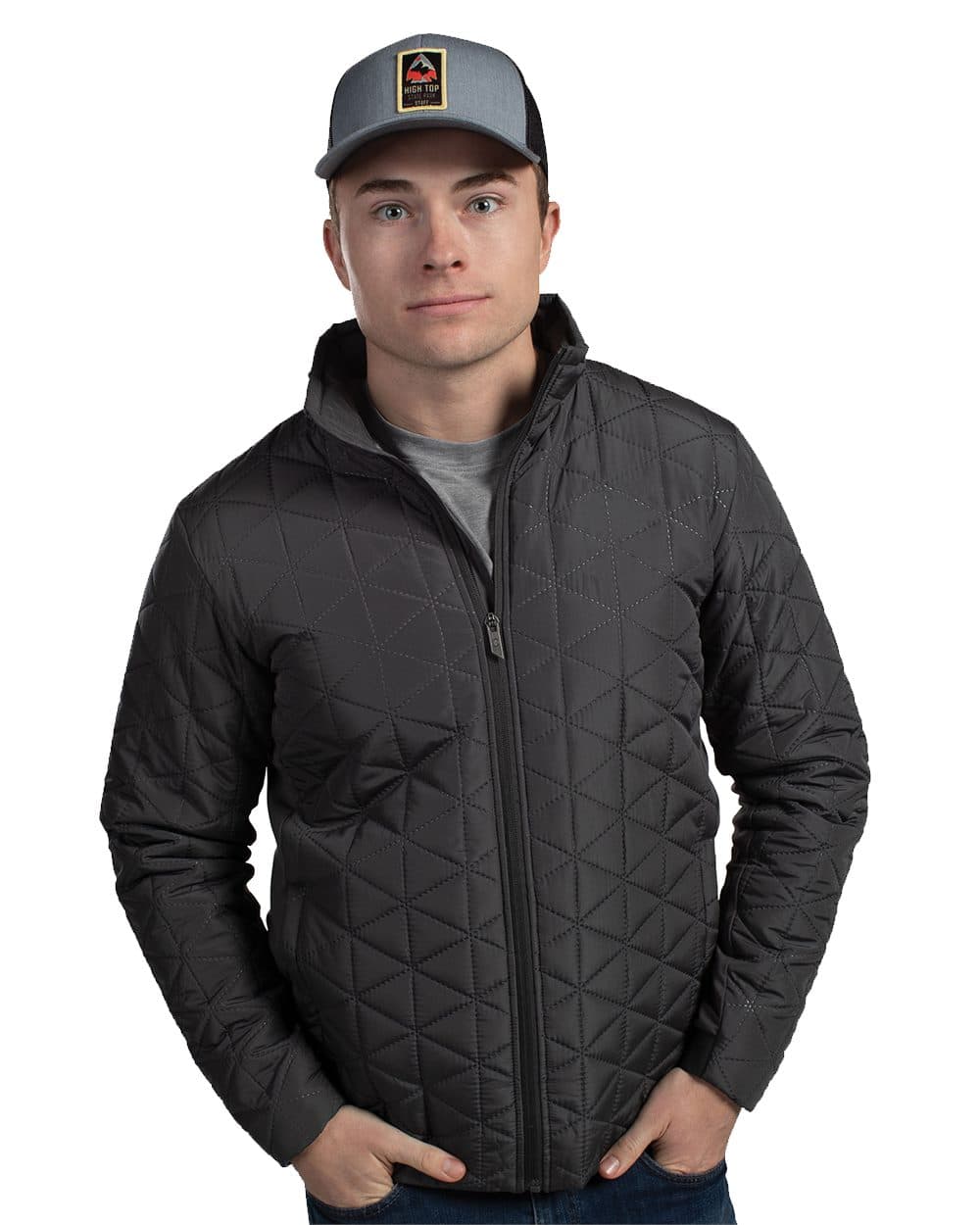 Holloway Men's Repreve® Eco Quilted Jacket - Image 1