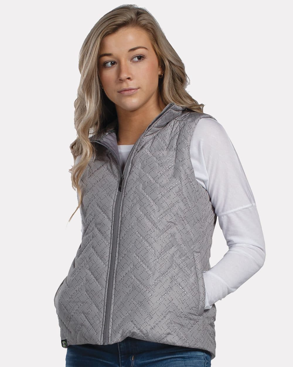 Holloway Women's Repreve® Eco Quilted Vest - Image 1