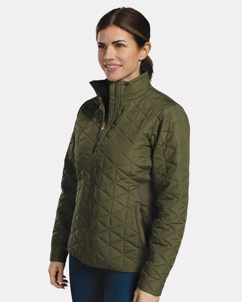 Holloway Women's Repreve® Eco Quilted Jacket - Image 1