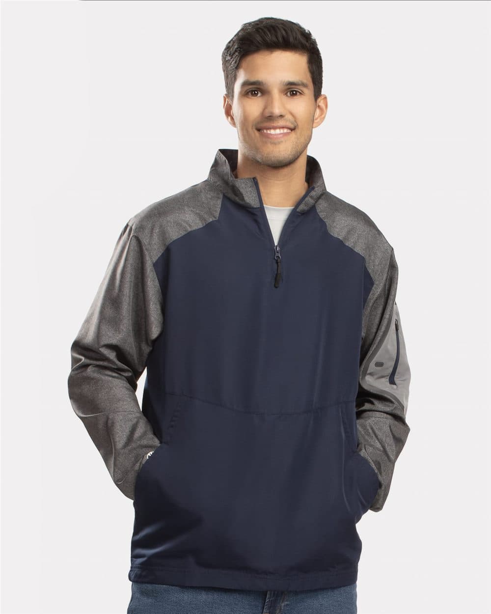 Holloway Men's Raider Quarter-Zip Jacket - Image 1