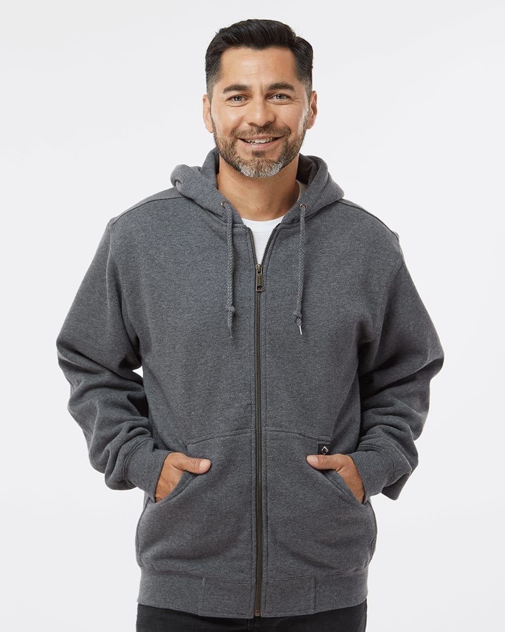 DRI DUCK Men's Crossfire Heavyweight Power Fleece Hooded Jacket with Thermal Lining - Image 1
