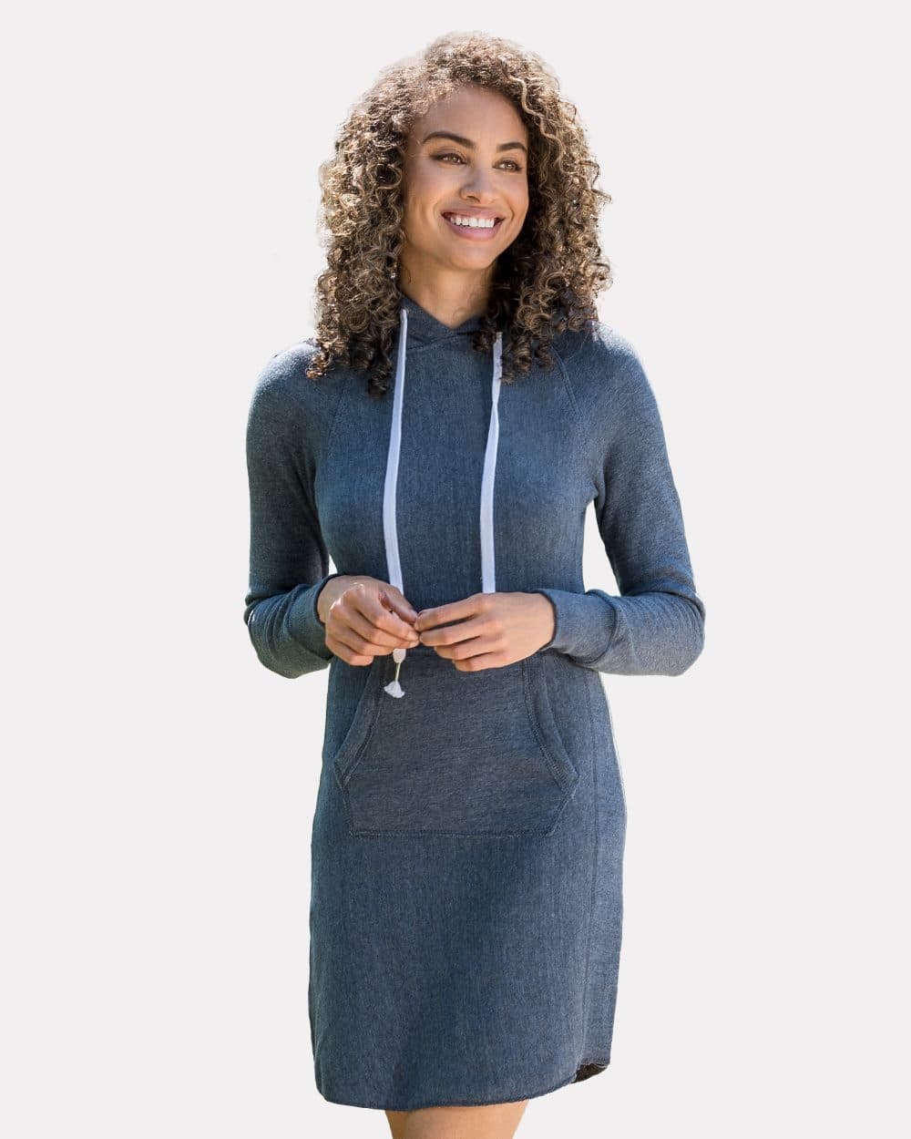 MV Sport Women's Suzie Hooded Sweatshirt Dress - Image 1