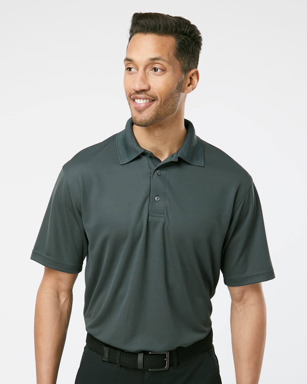 Paragon Men's Saratoga Performance Mini Mesh Polo - Image 1