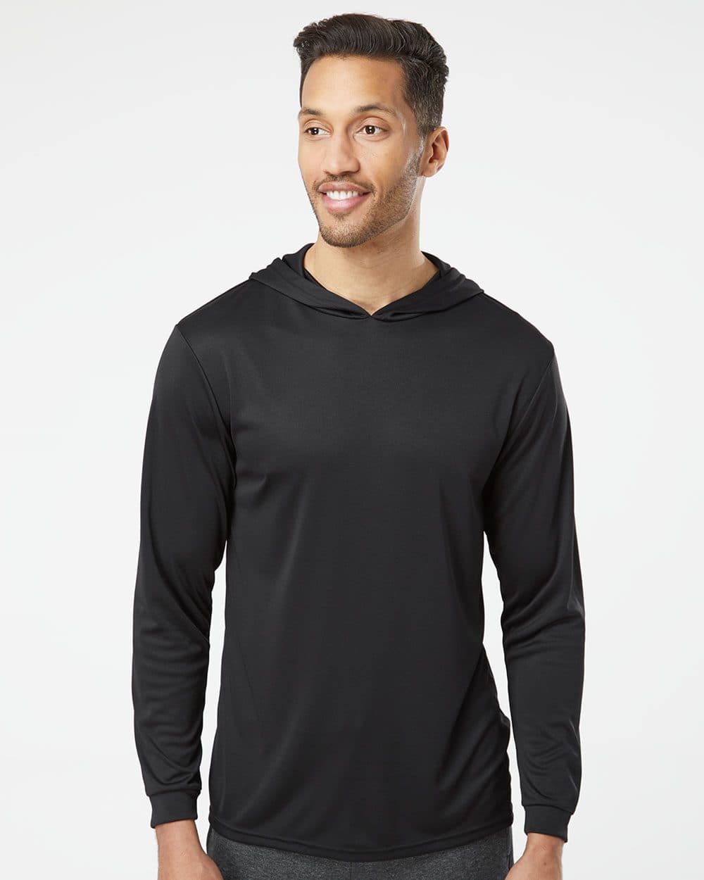 Paragon Unisex Bahama Performance Hooded Long Sleeve T-Shirt - Image 1