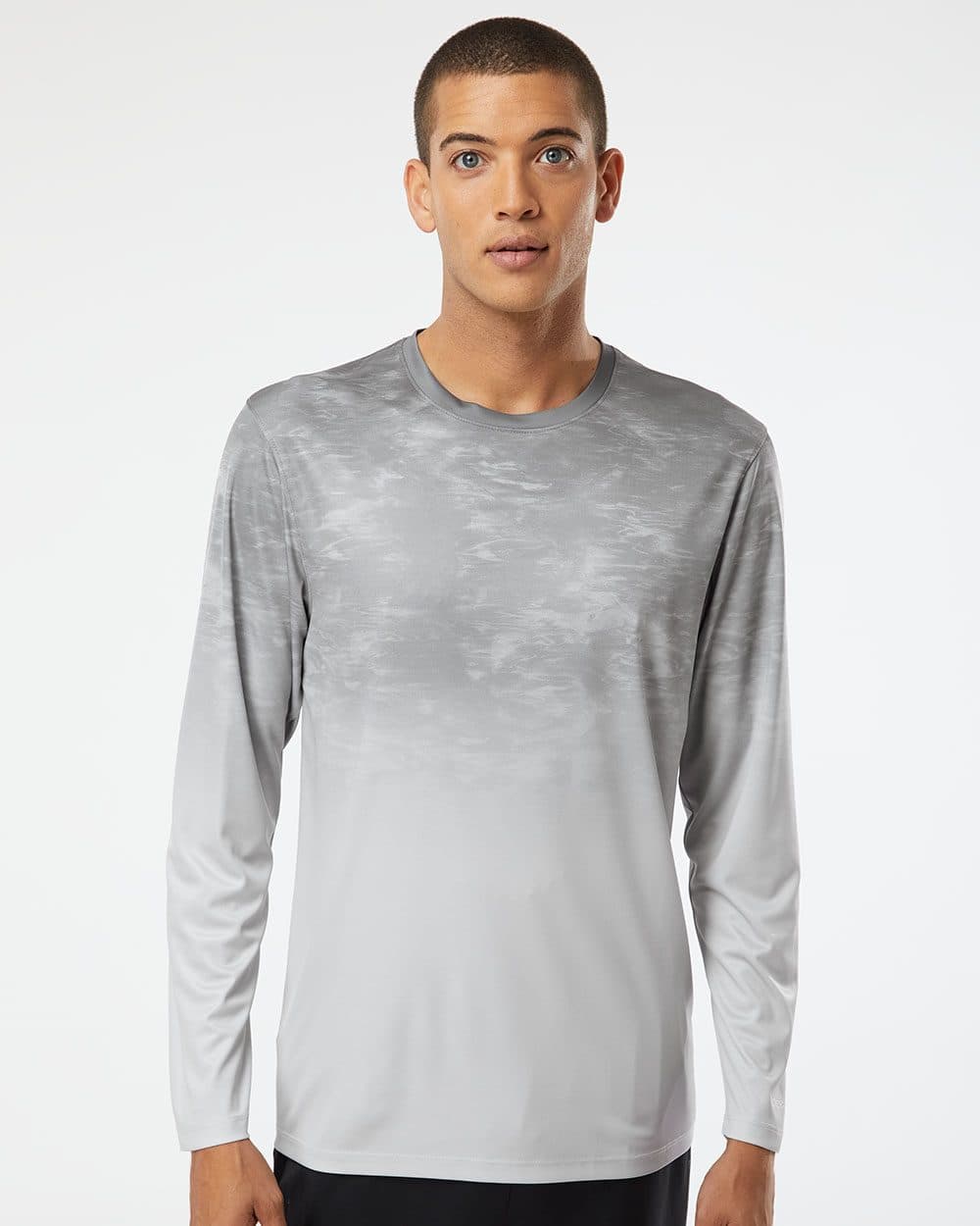 Paragon Unisex Montauk Oceanic Fade Performance Long Sleeve T-Shirt - Image 1