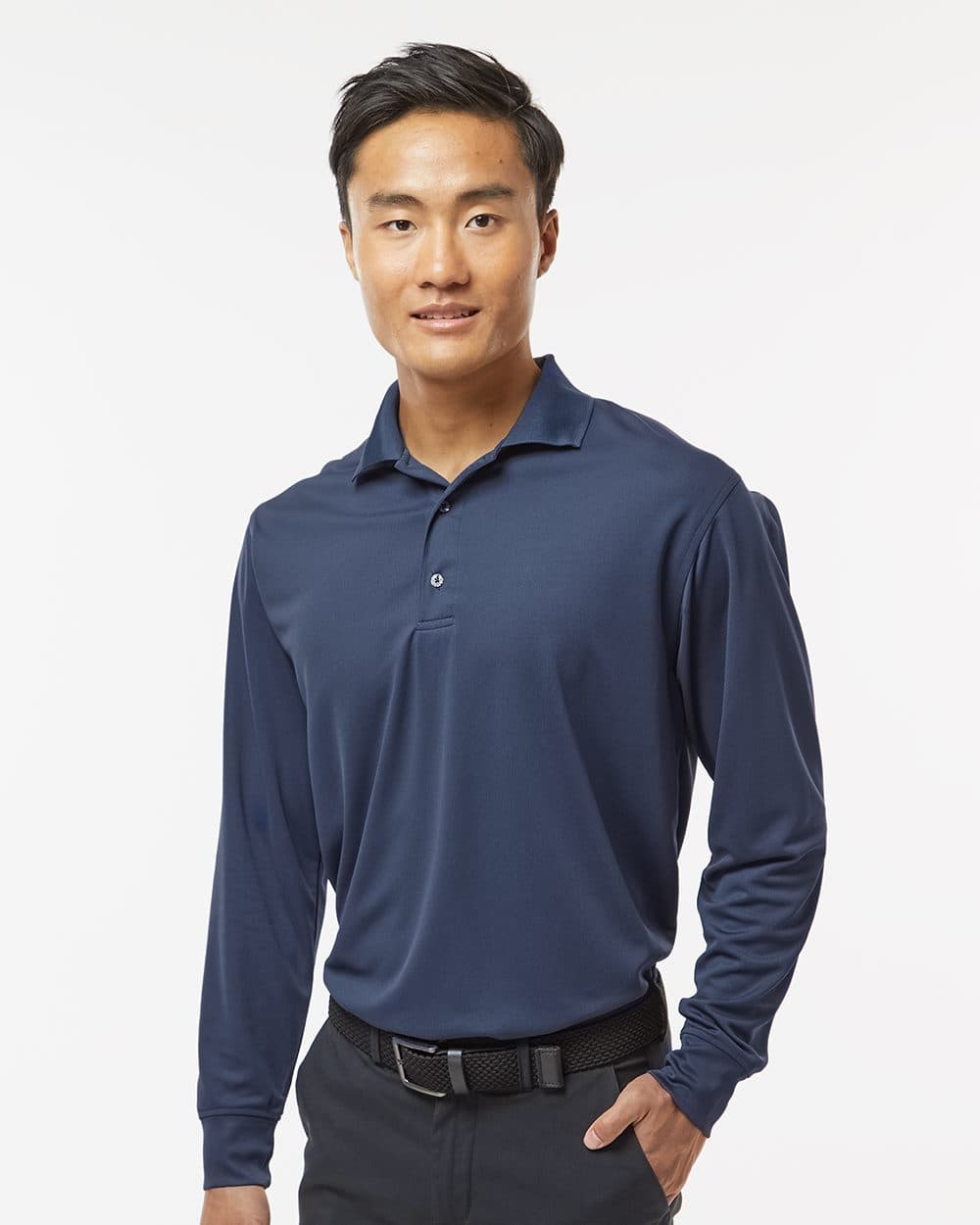 Paragon Men's Prescott Long Sleeve Polo - Image 1