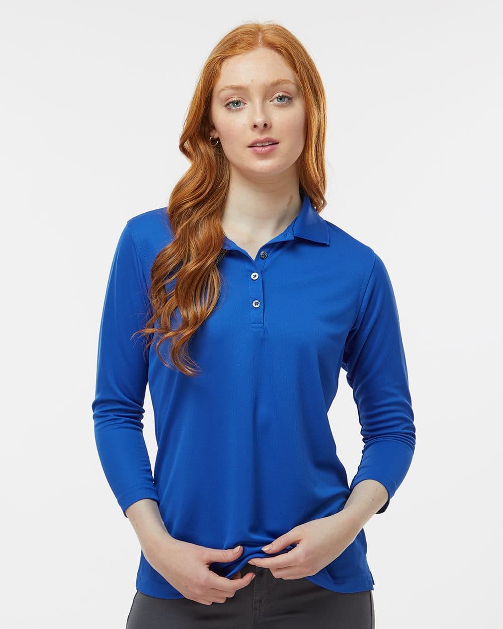 Paragon Women's Lady Palm Three-Quarter Sleeve Polo - Image 1