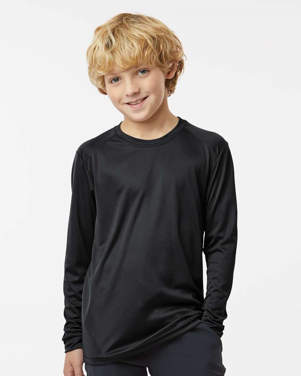 Paragon Youth Long Islander Performance Long Sleeve T-Shirt - Image 1