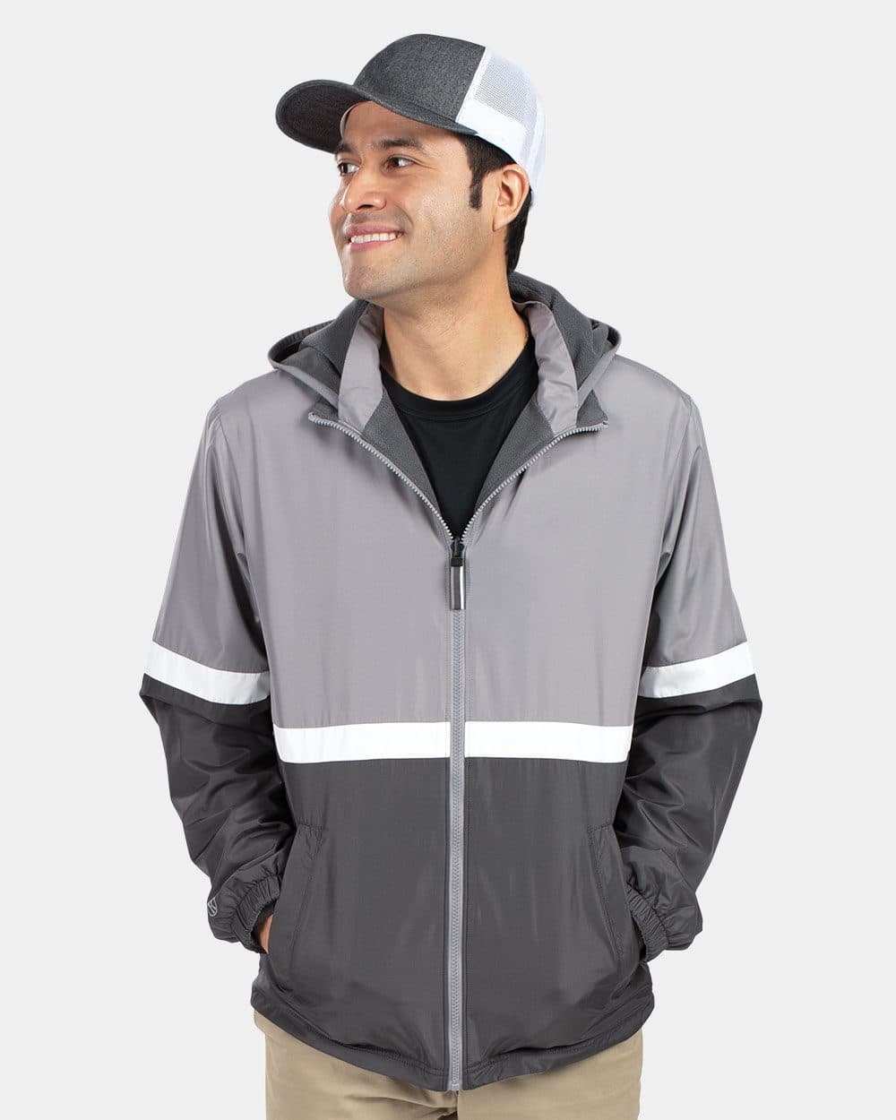 Holloway Men's Turnabout Reversible Hooded Jacket - Image 1